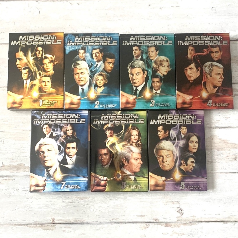 Mission Impossible The Complete TV Series Season 1-7 DVD Box Set CBS Paramount